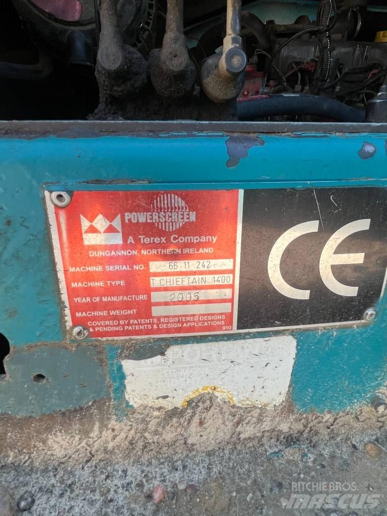 PowerScreen 1400 Cribles mobile