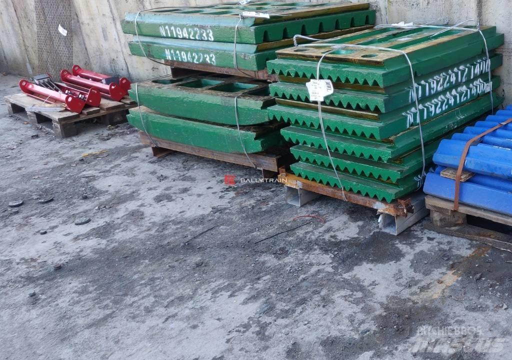Metso C96 Jaws Pièces détachées pour matériel de recyclage et concasseur