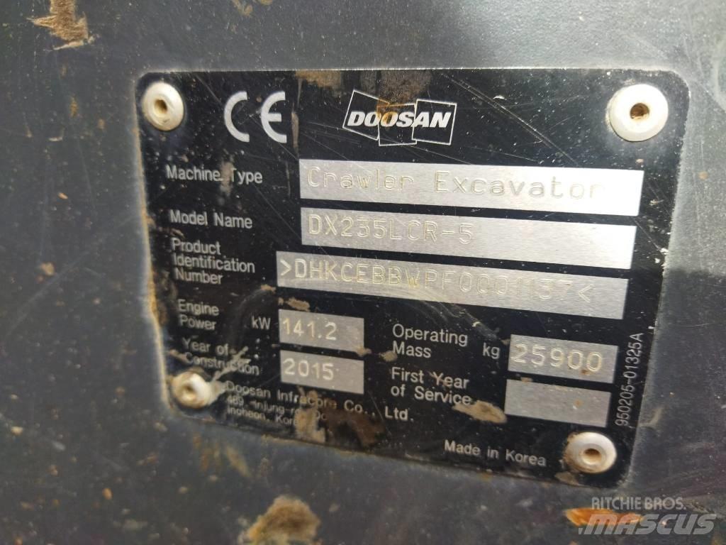 Doosan DX 235 LCR Pelle sur chenilles