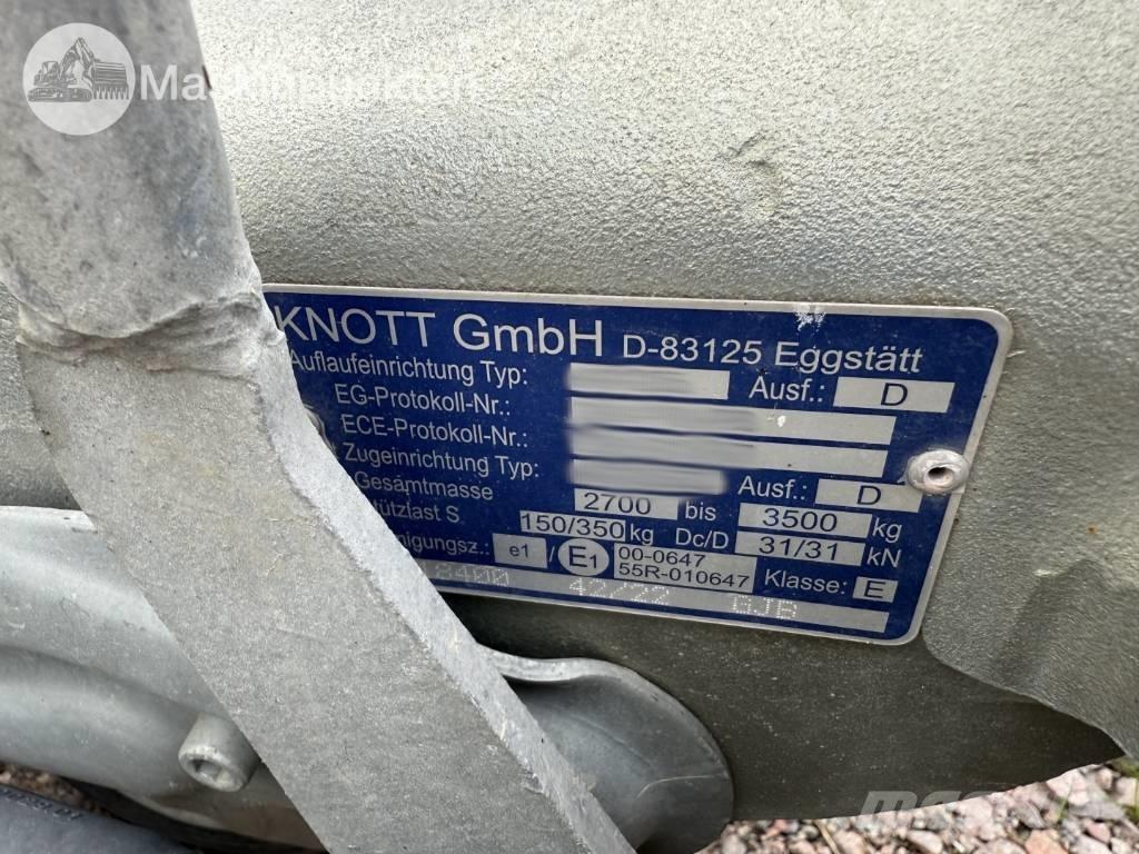 Bobcat E 27 + Släp Mini pelle < 7t