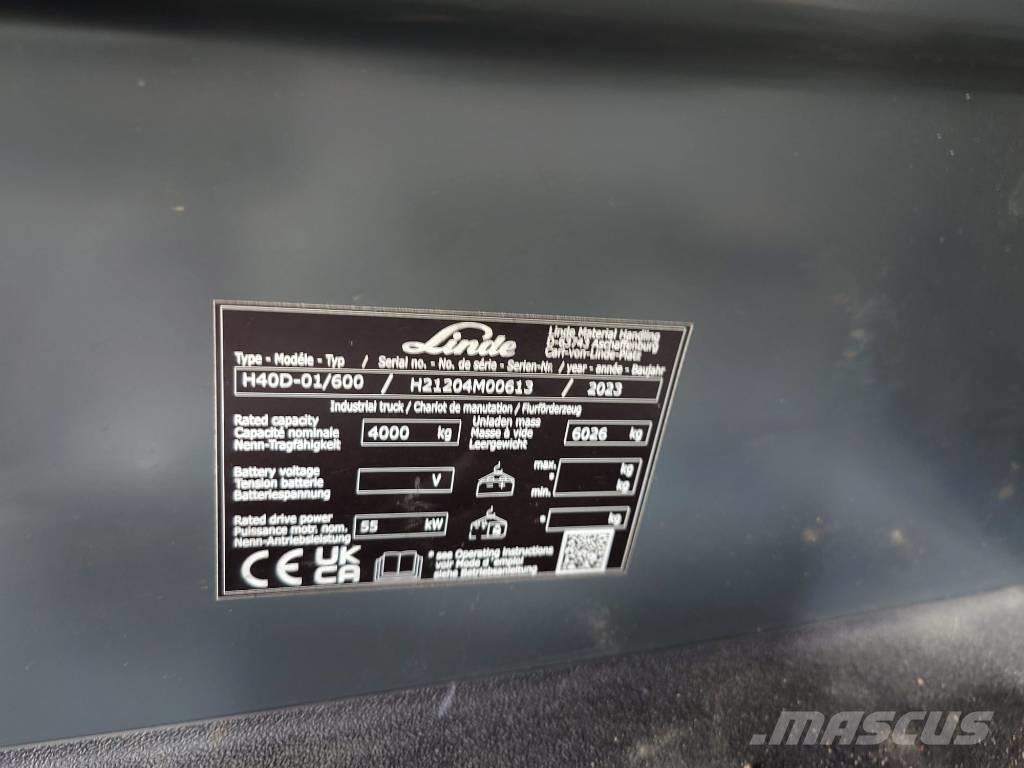 Linde H 40 D Chariots diesel
