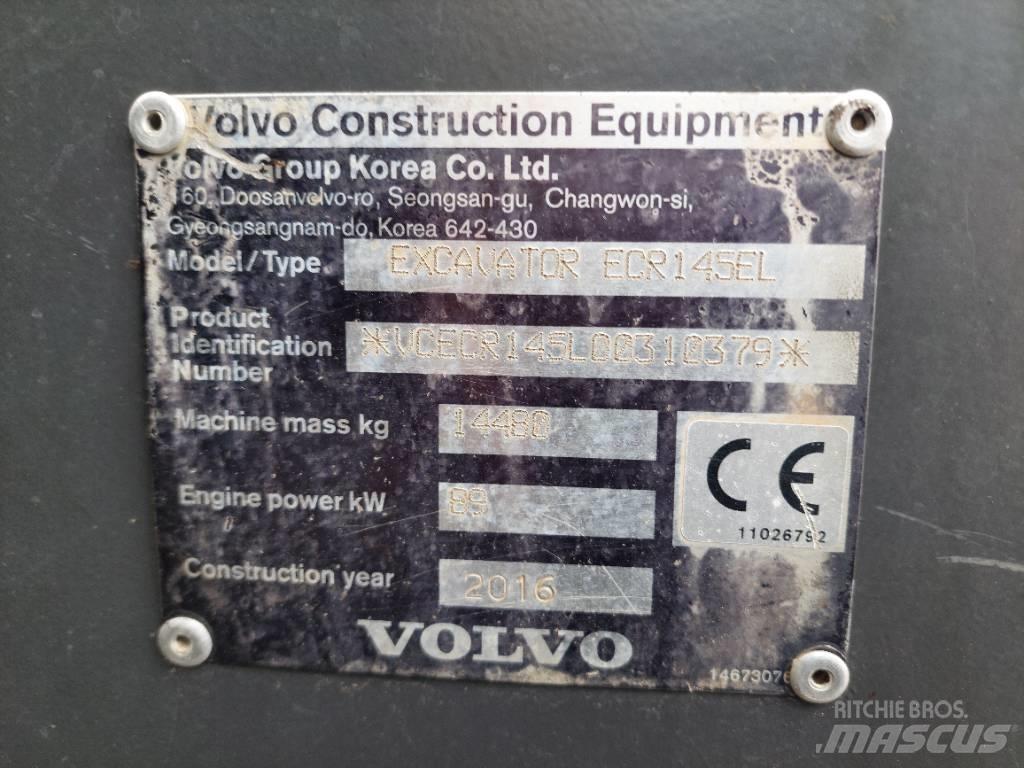 Volvo ECR 145 EL Pelle sur chenilles
