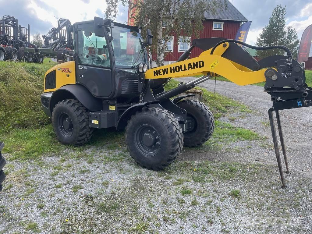 New Holland W70C Chargeuse sur pneus