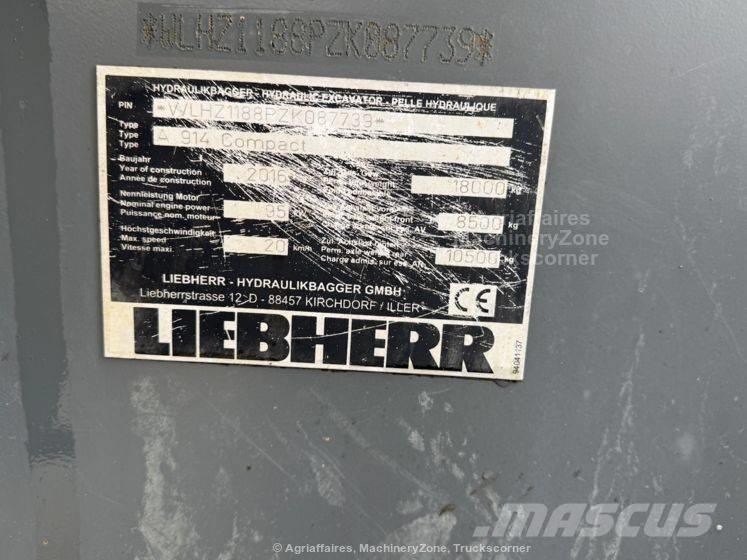 Liebherr A 914 Wheeled excavators