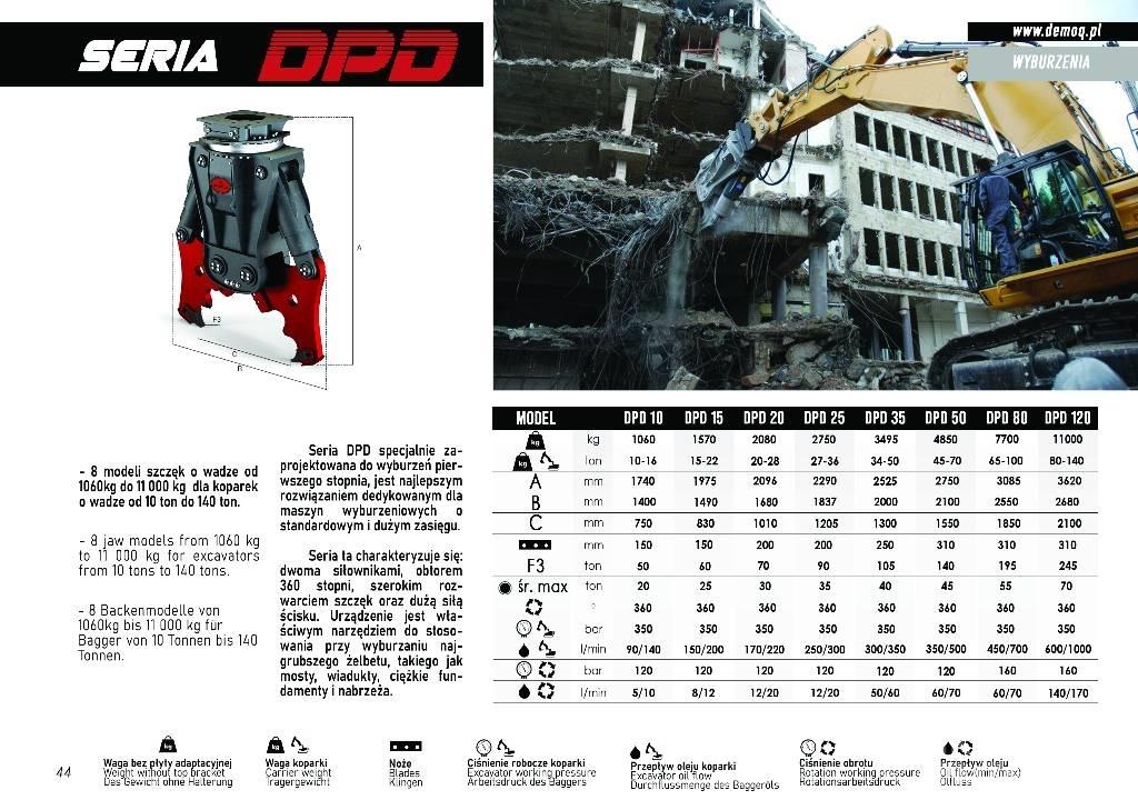  DEMOQ DPD25 Concasseur de Travaux Publics