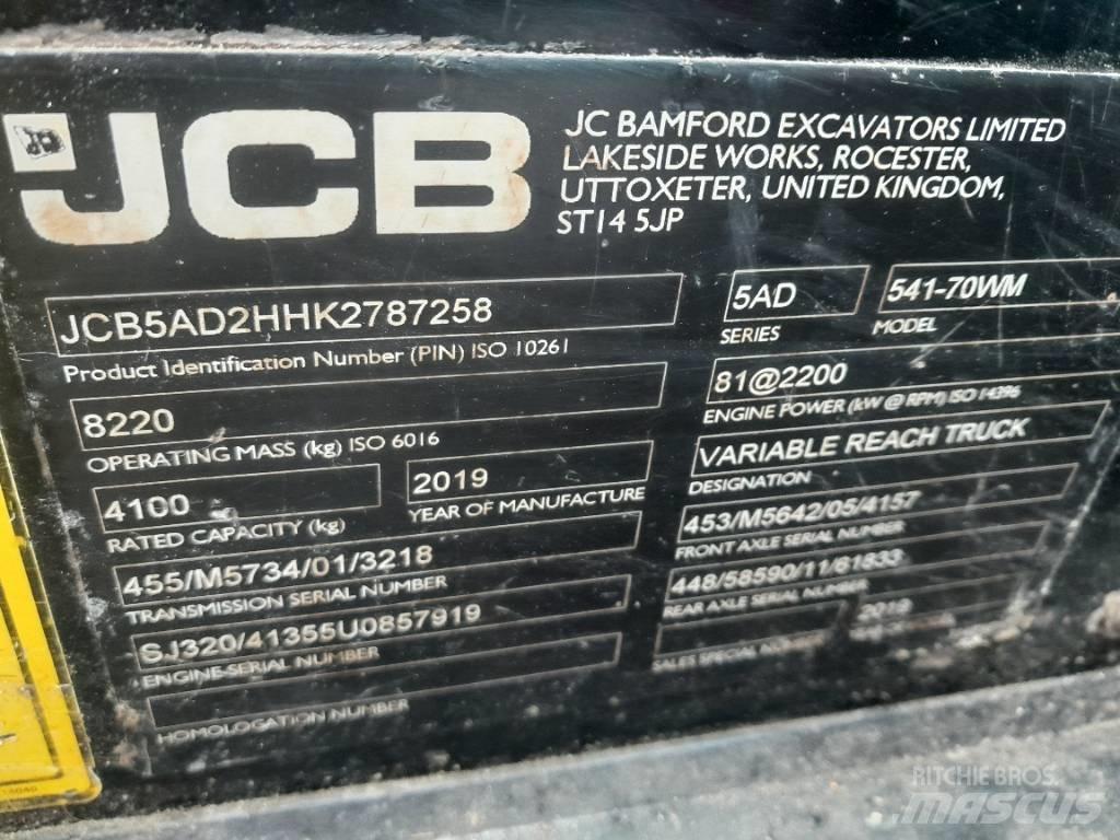 JCB 541-70 Télescopique agricole