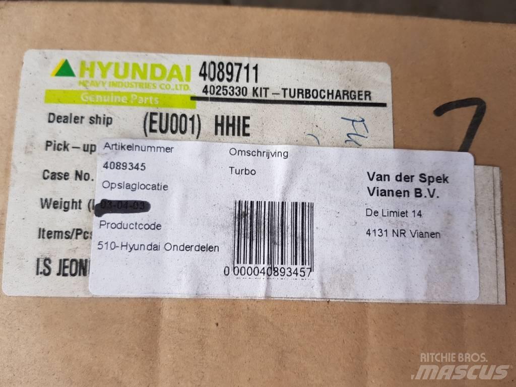 Hyundai Turbocharger Moteur