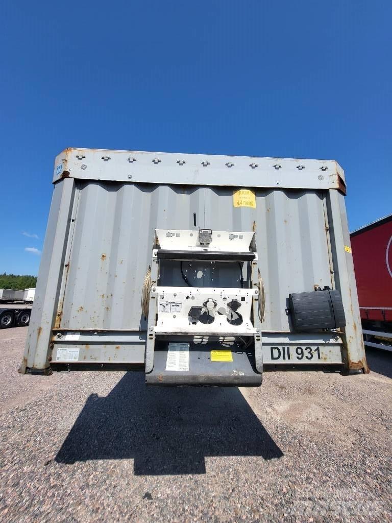 Krone Flatbed Nordic Semi remorque plateau ridelle