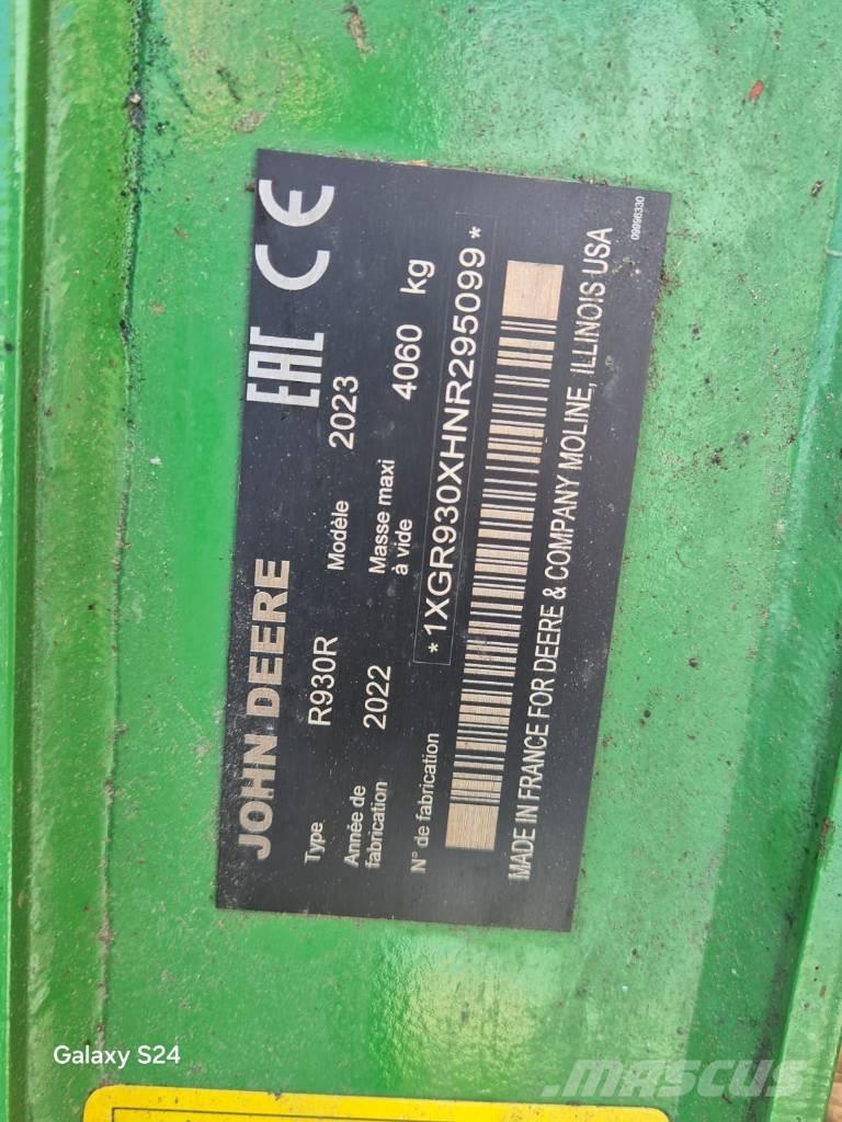 John Deere R930R Faucheuse
