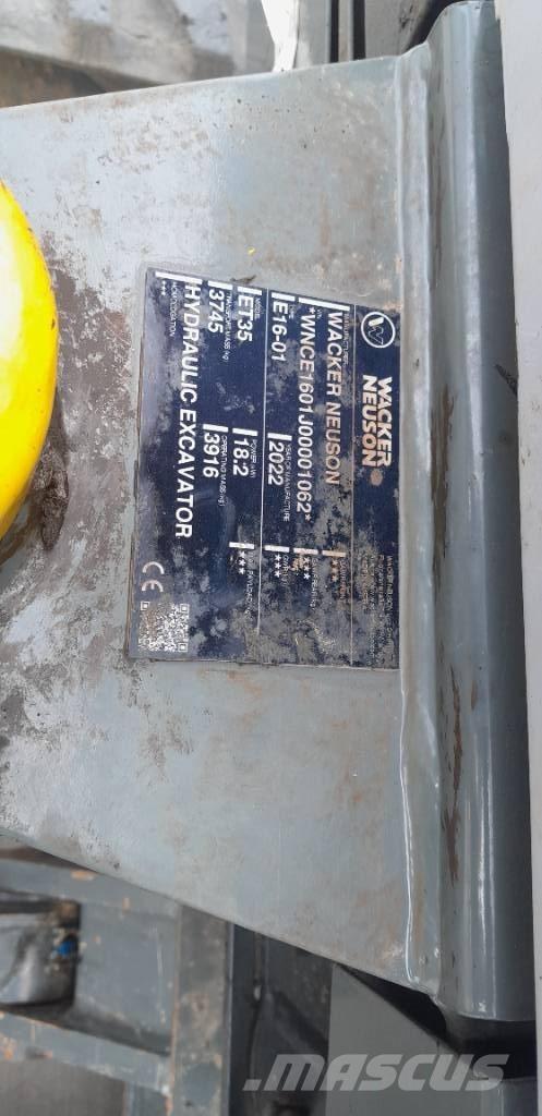 Wacker Neuson ET 35 Pelle sur chenilles