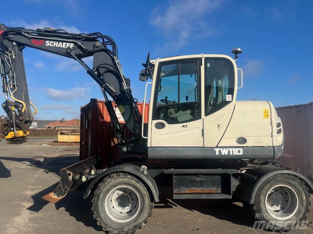 Terex TW 110 Pelle sur pneus