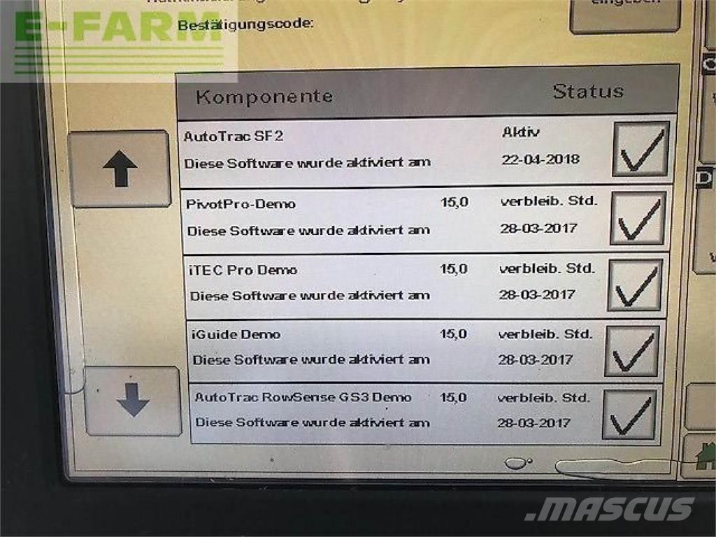 John Deere w660 Moissonneuse batteuse