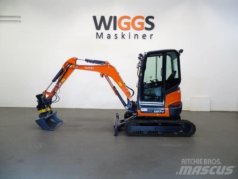 Kubota U 27-4 Mini pelle < 7t