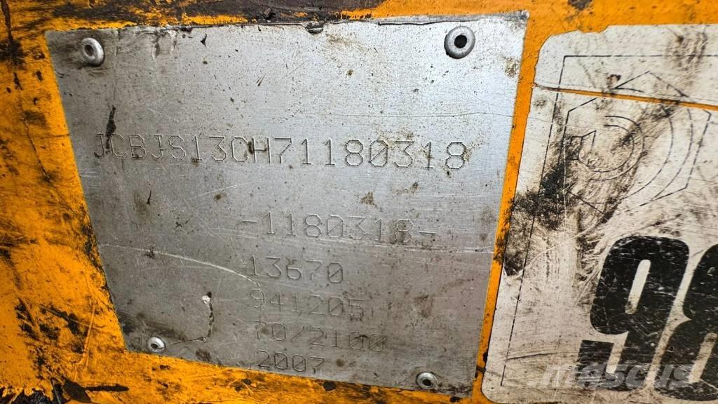 JCB JS 130 LC + JAK300 Pelle sur chenilles