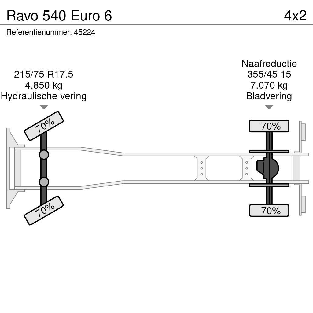 Ravo 540 Euro 6 Camion balayeur