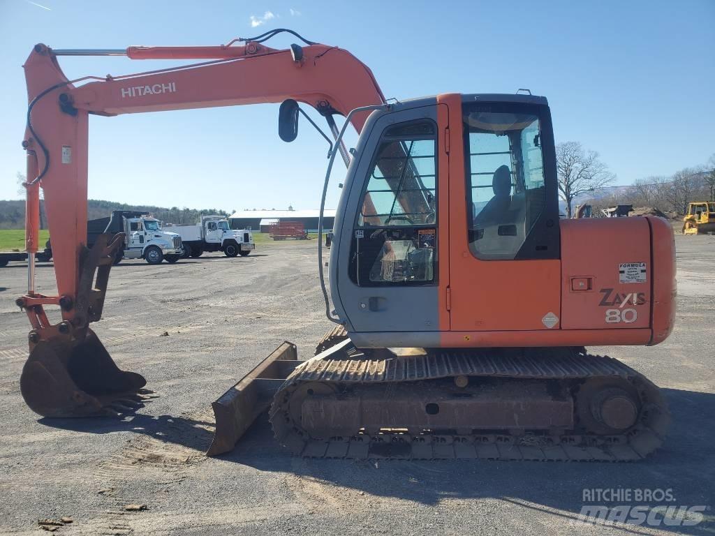 Hitachi ZX80 Pelle sur chenilles