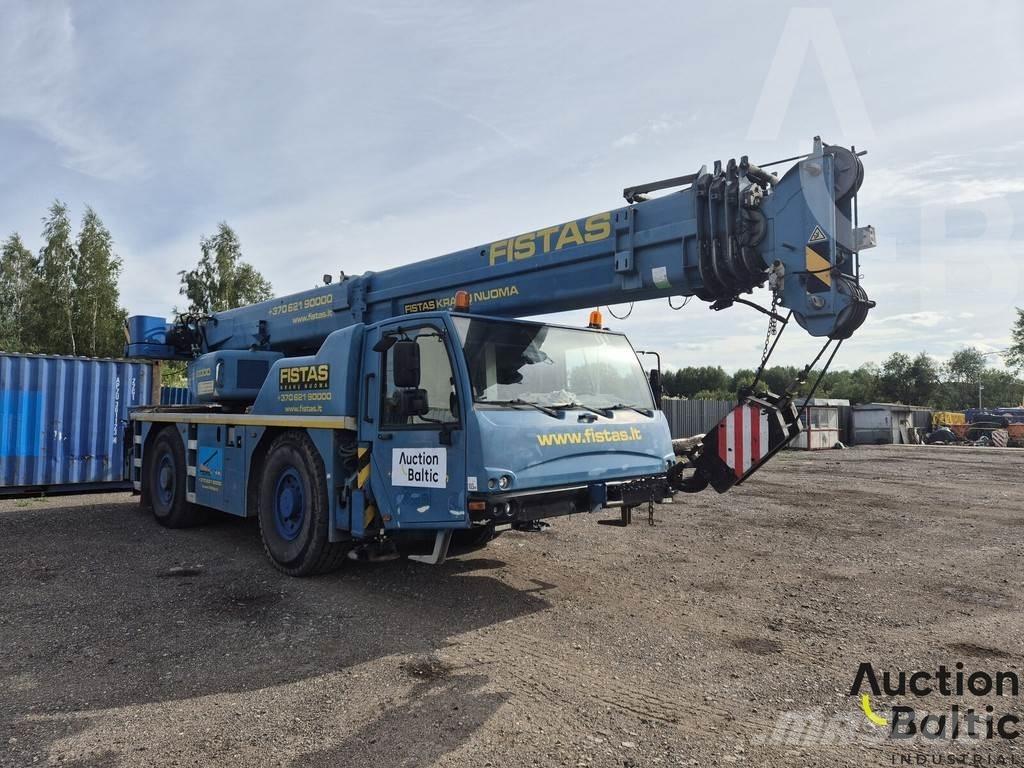 Terex AC 35 L Camion plateau ridelle avec grue
