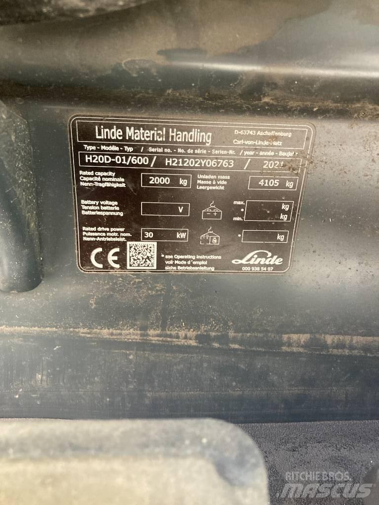 Linde H20/600D/1202 Chariots diesel