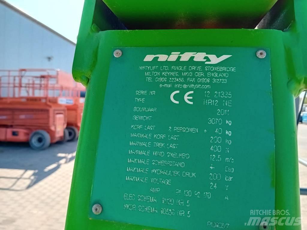 Niftylift HR 12 N E Nacelles articulées