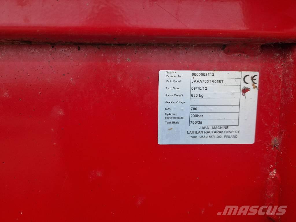 Japa 700 Fendeuse, Scie