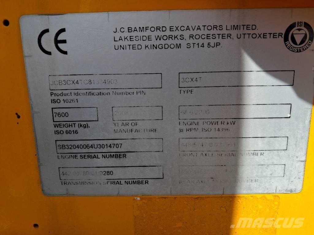JCB 3 CX Tractopelle