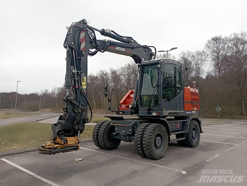 Atlas 160 W Pelle sur pneus