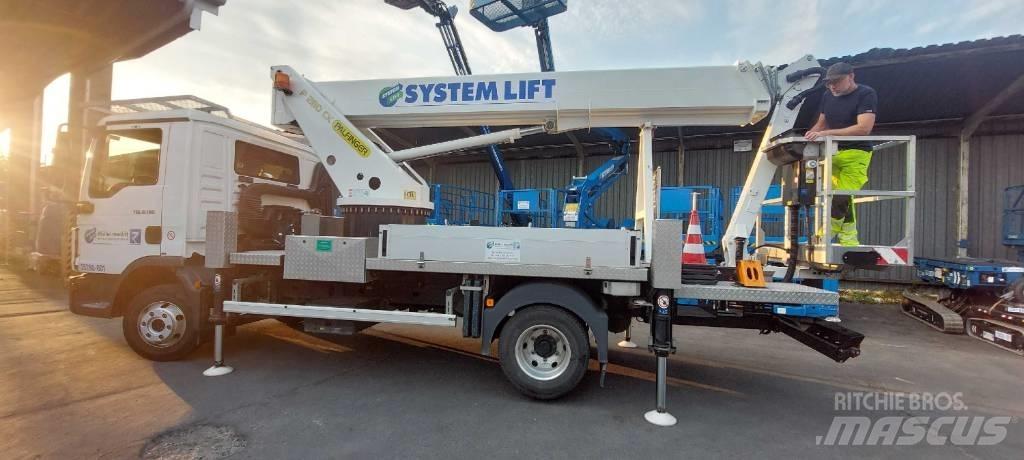 Palfinger P 280 CK Camion nacelle