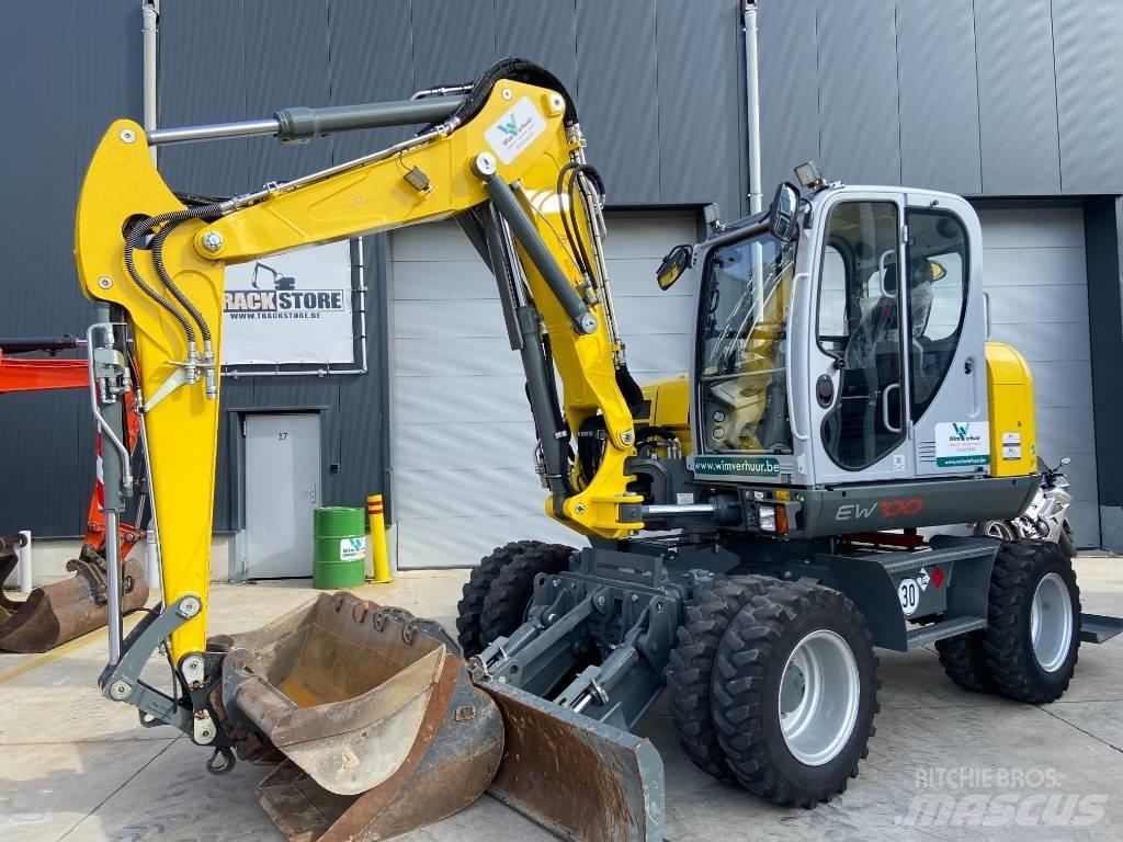 Wacker Neuson EW 100 Pelle sur pneus