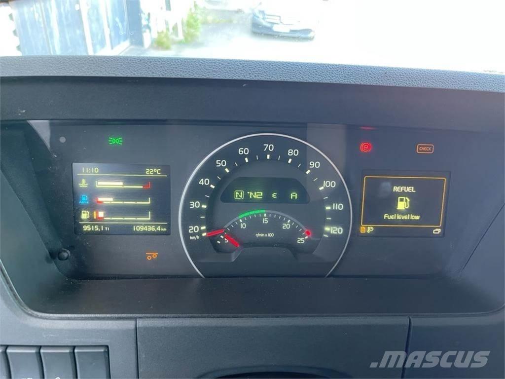 Volvo FMX 450 6X2 Camion plateau ridelle avec grue