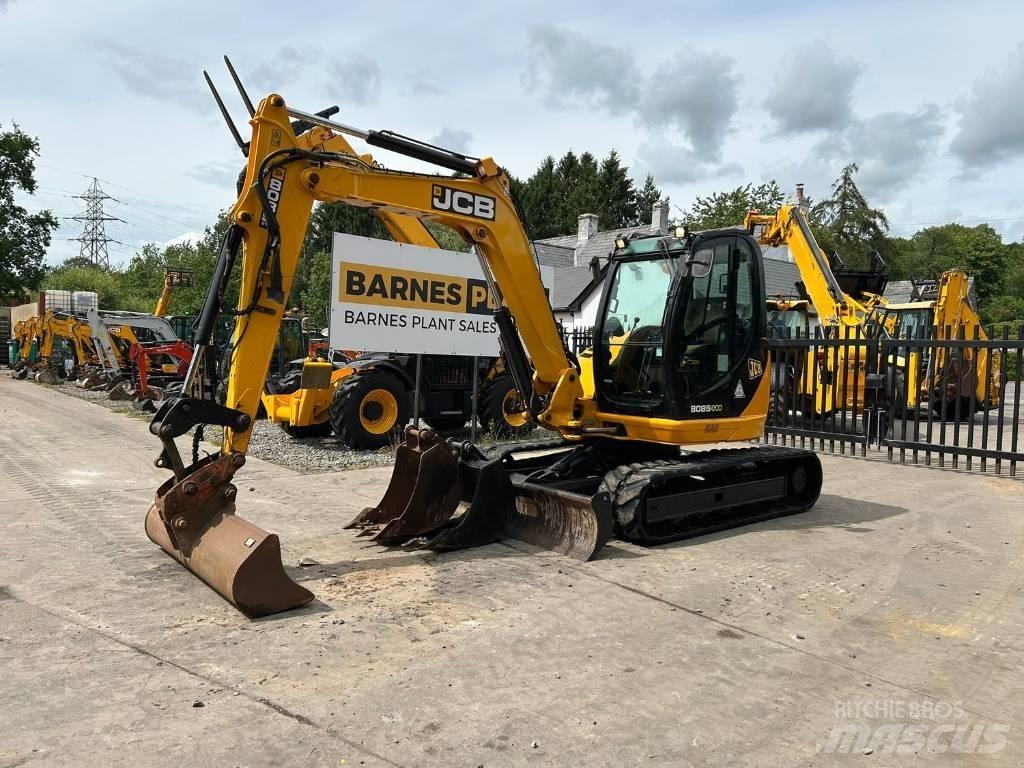 JCB 8085 ZTS Mini pelle 7t-12t