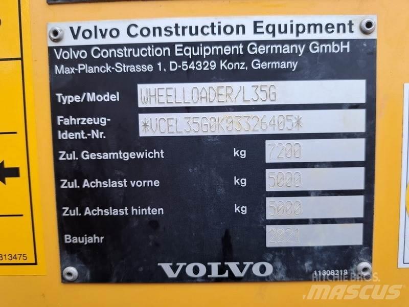 Volvo L 35 G Chargeuse sur pneus