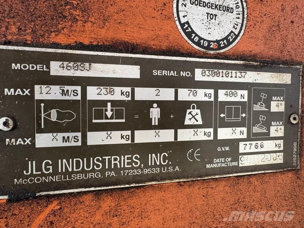 JLG 460sj Nacelles télescopiques