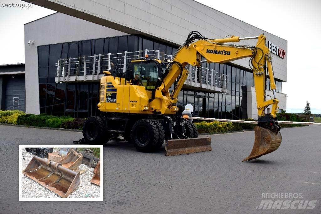 Komatsu PW118MR-11 Pelle sur pneus