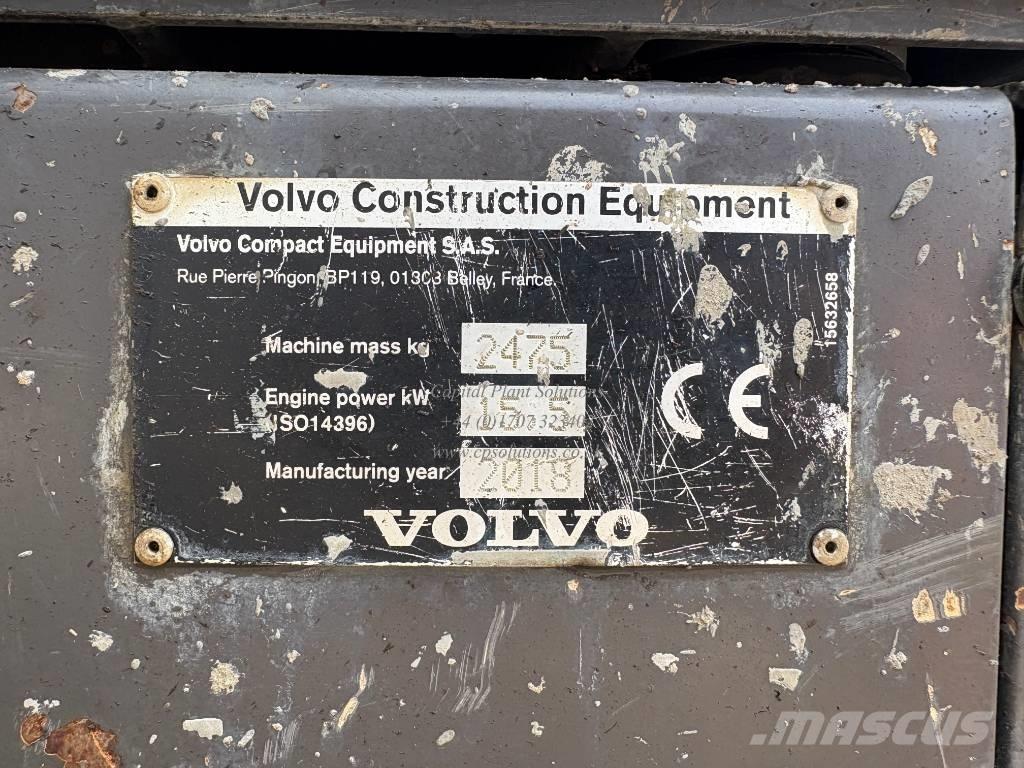 Volvo ECR 25 D Mini pelle < 7t
