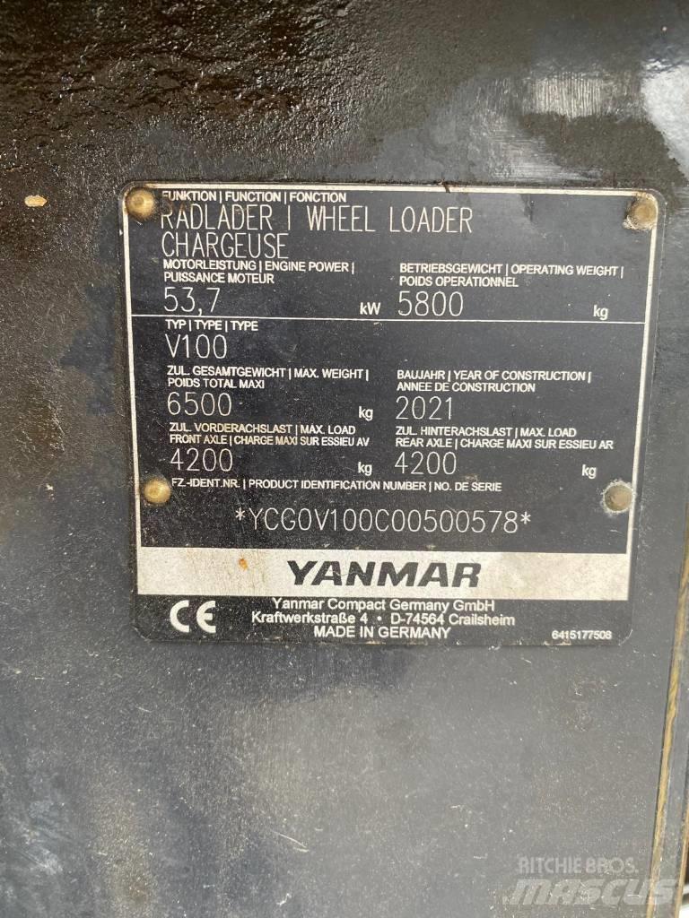 Yanmar V100 Chargeuse sur pneus