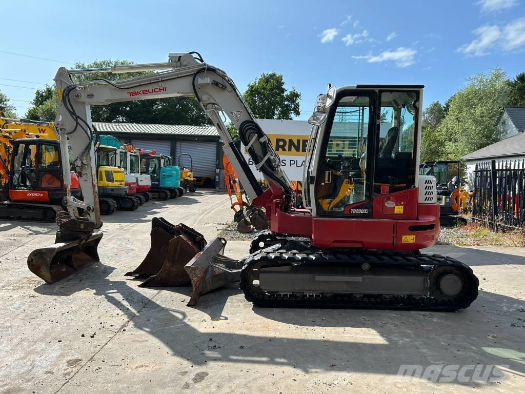Takeuchi TB 280 FR Mini pelle 7t-12t
