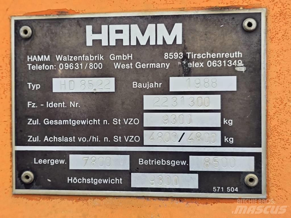 Hamm HD 8522 Rouleaux tandem