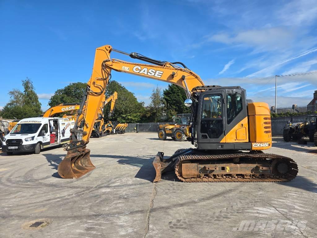 CASE CX145D (Blade) Pelle sur chenilles