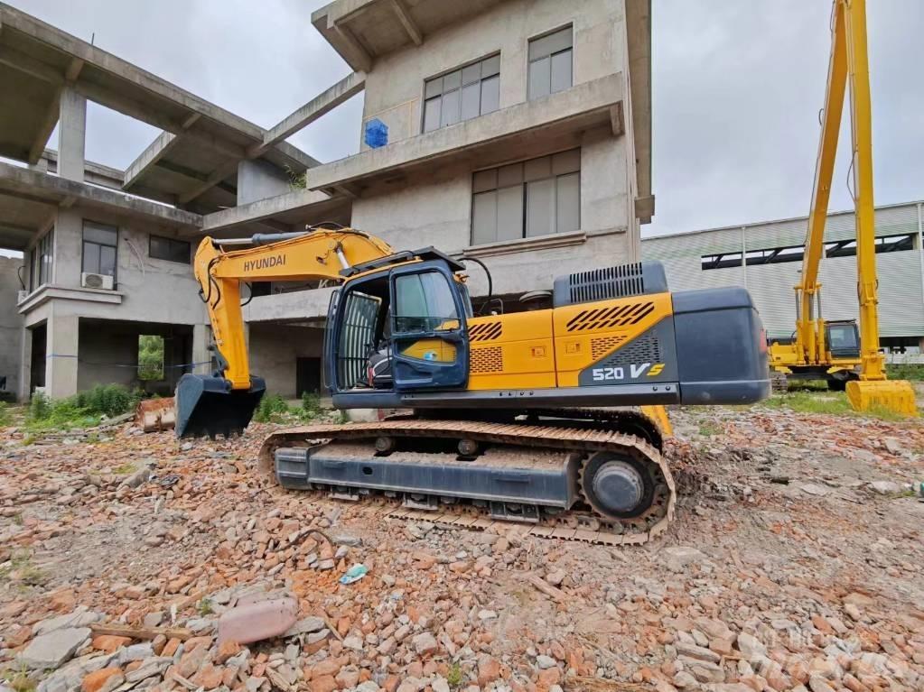 Hyundai Robex 520 VS Pelle sur chenilles