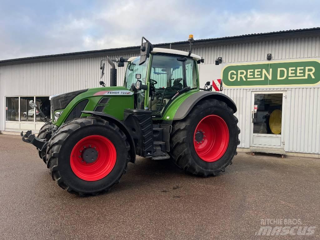 Fendt 724 Profi Plus Tracteur