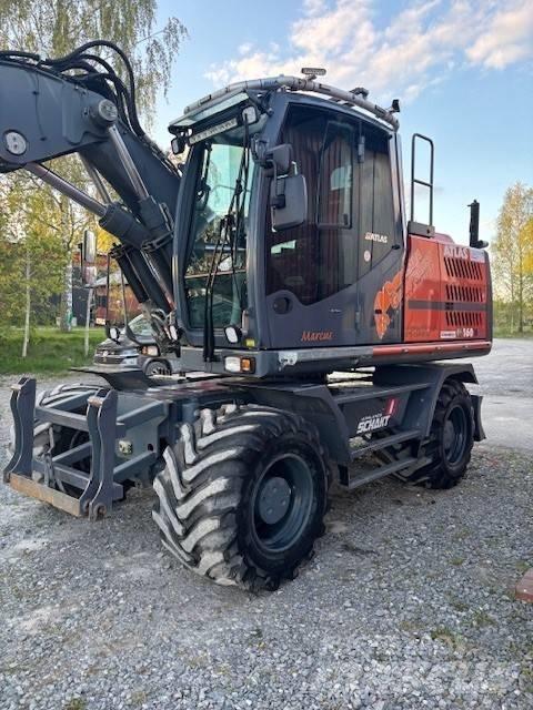 Atlas 160 W Pelle sur pneus
