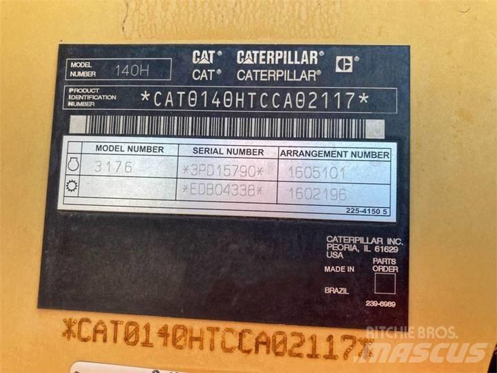 CAT 140 H Niveleuse