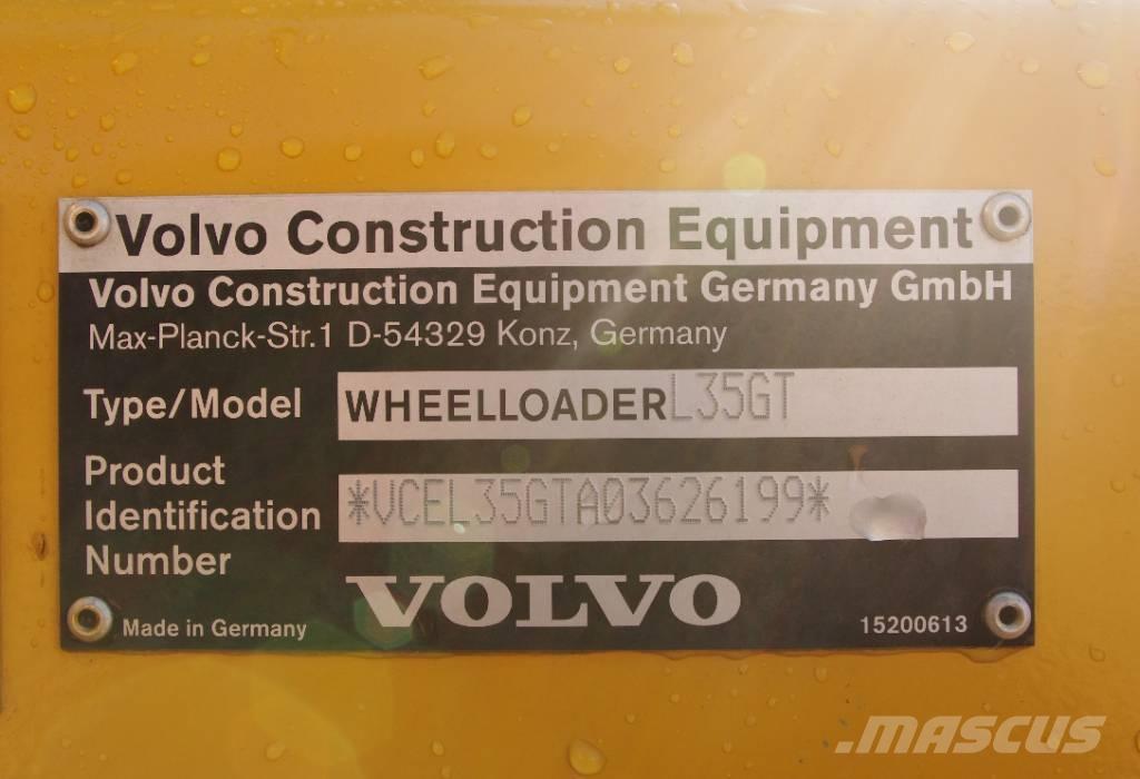 Volvo L 35 G Chargeuse sur pneus