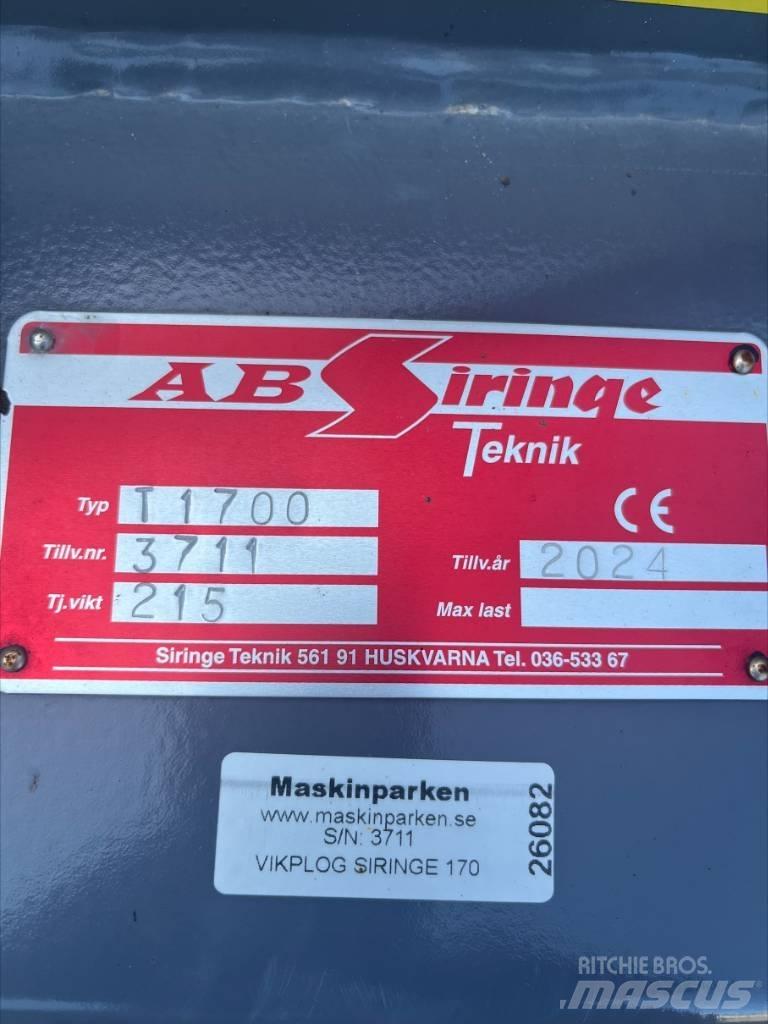 Siringe T1700 Autres équipements pour tracteur