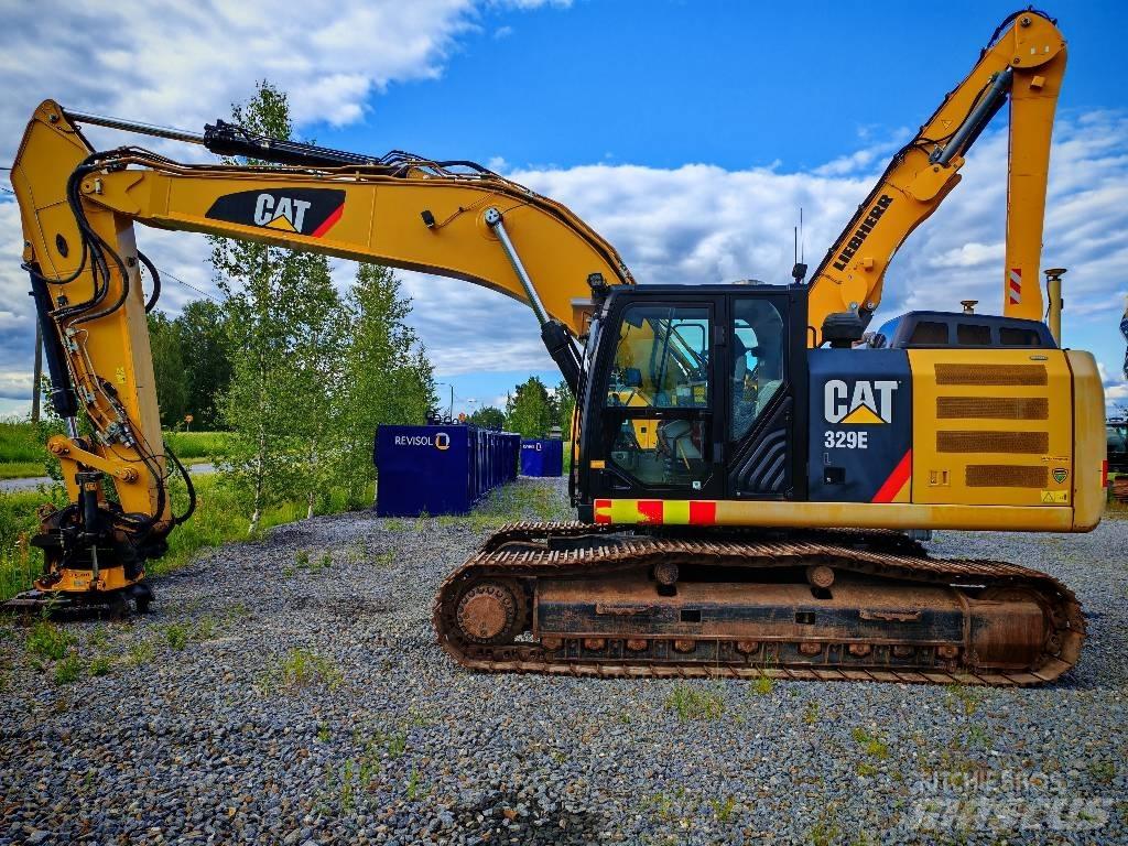 CAT 329 EL ( Leica 3D ) Pelle sur chenilles