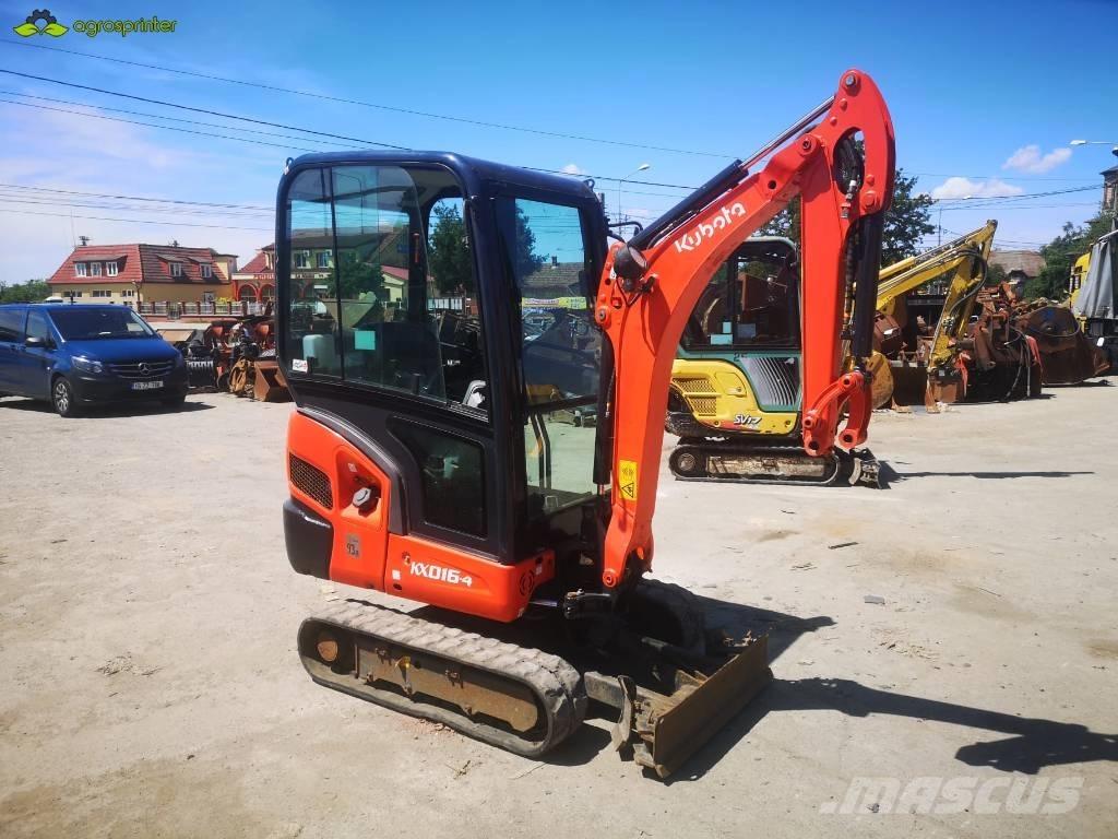 Kubota KX 016-4 Mini pelle < 7t
