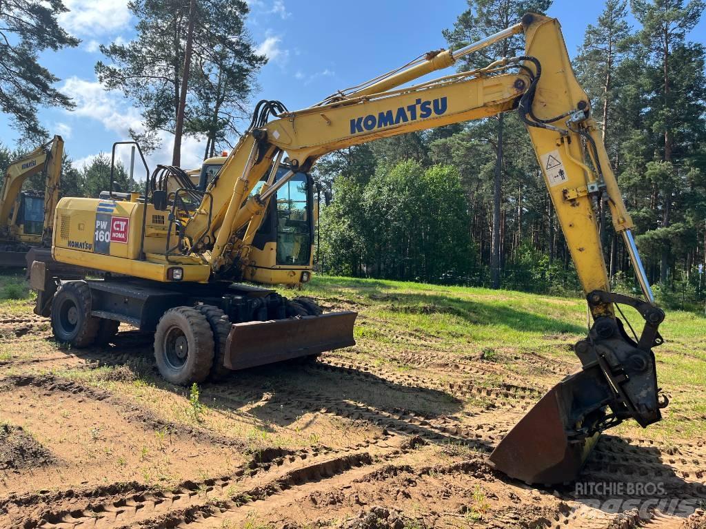 Komatsu PW 160-7 Pelle sur pneus