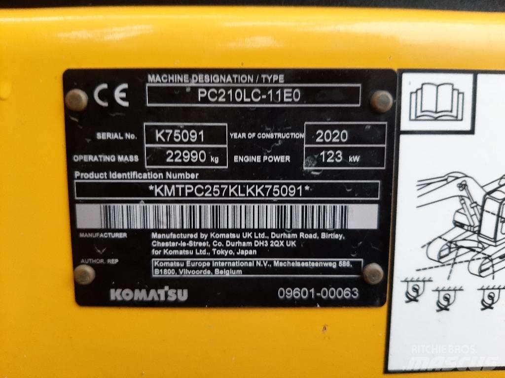 Komatsu PC 210 LC-11 Pelle sur chenilles