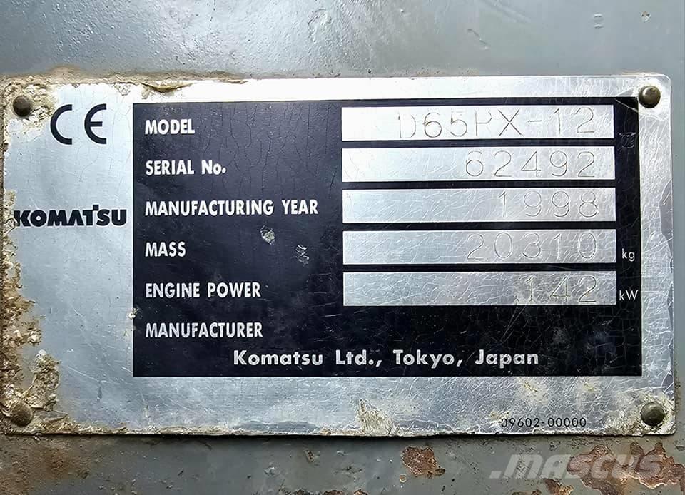 Komatsu D 65 PX-12 Bouteurs sur chenilles
