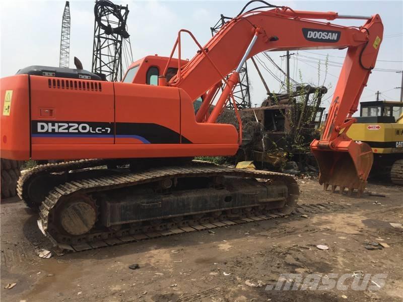 Doosan dh220lc-7 Pelle sur chenilles